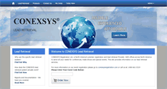 Desktop Screenshot of conexsysleads.com
