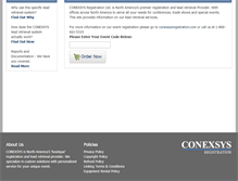 Tablet Screenshot of conexsysleads.com